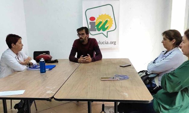 IU mantiene una reunión con las representantes de CCOO en el servicio de Ayuda a Domicilio