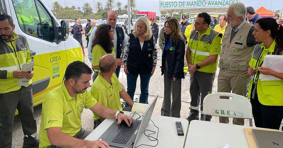 El Puerto protagoniza un simulacro de sabotaje con vertido de fueloil