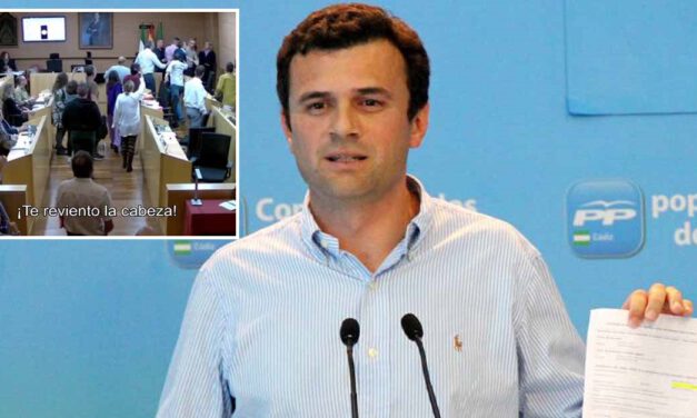 El PP de Cádiz exige al PSOE que actúe ante la actitud inaceptable de De la Encina