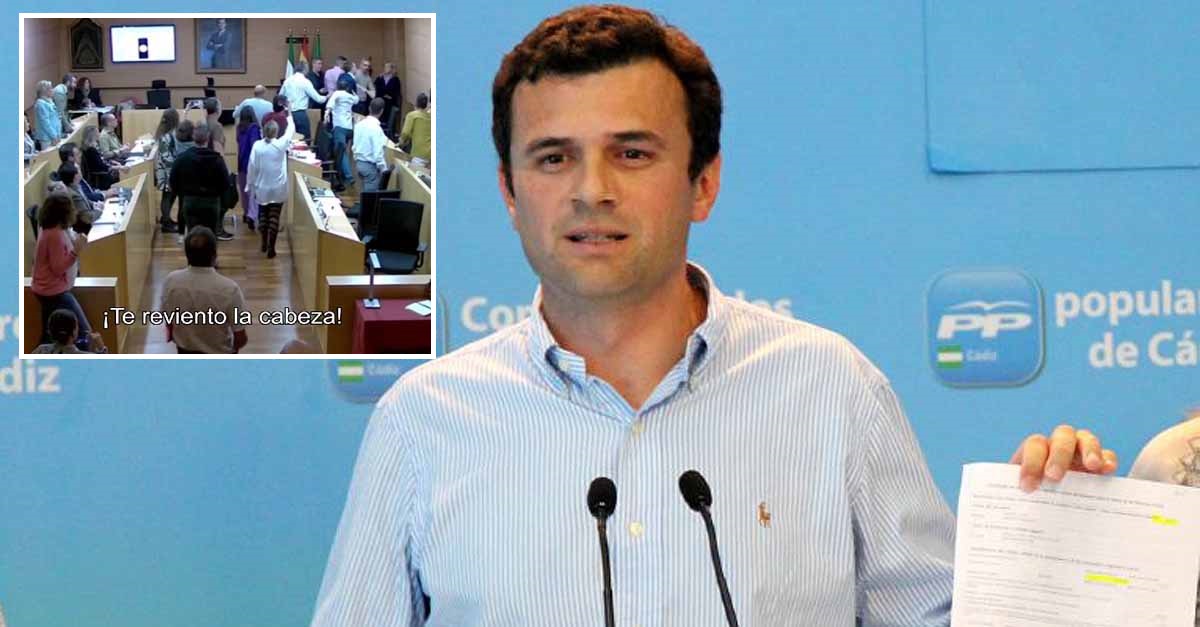 El PP de Cádiz exige al PSOE que actúe ante la actitud inaceptable de De la Encina