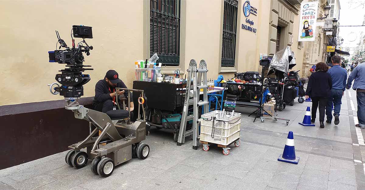 El Puerto acoge el rodaje de una nueva serie protagonizada por Hugh Grant