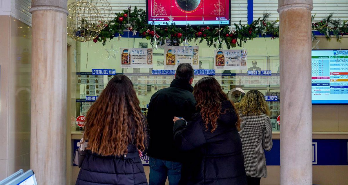 Cada andaluz gastará este año 57,32 euros en el Sorteo de Navidad