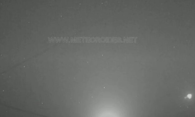 Detectan una bola de fuego sobrevolando el Golfo de Cádiz