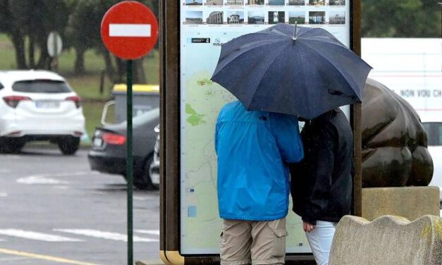 El frente frío se debilitará, pero dejará lluvias intensas en el oeste de Andalucía