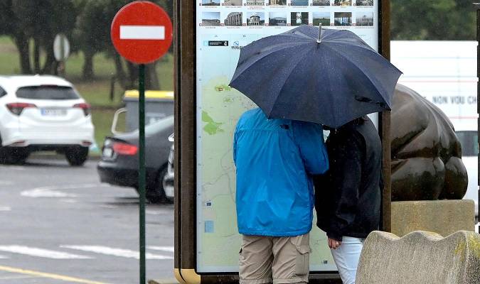 El frente frío se debilitará, pero dejará lluvias intensas en el oeste de Andalucía