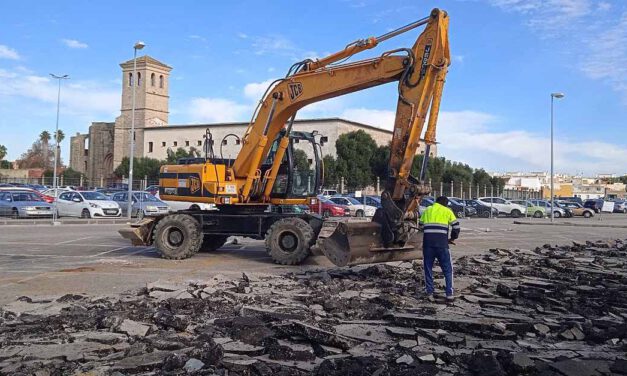 Avanzan las obras de la estación de autobuses de El Puerto