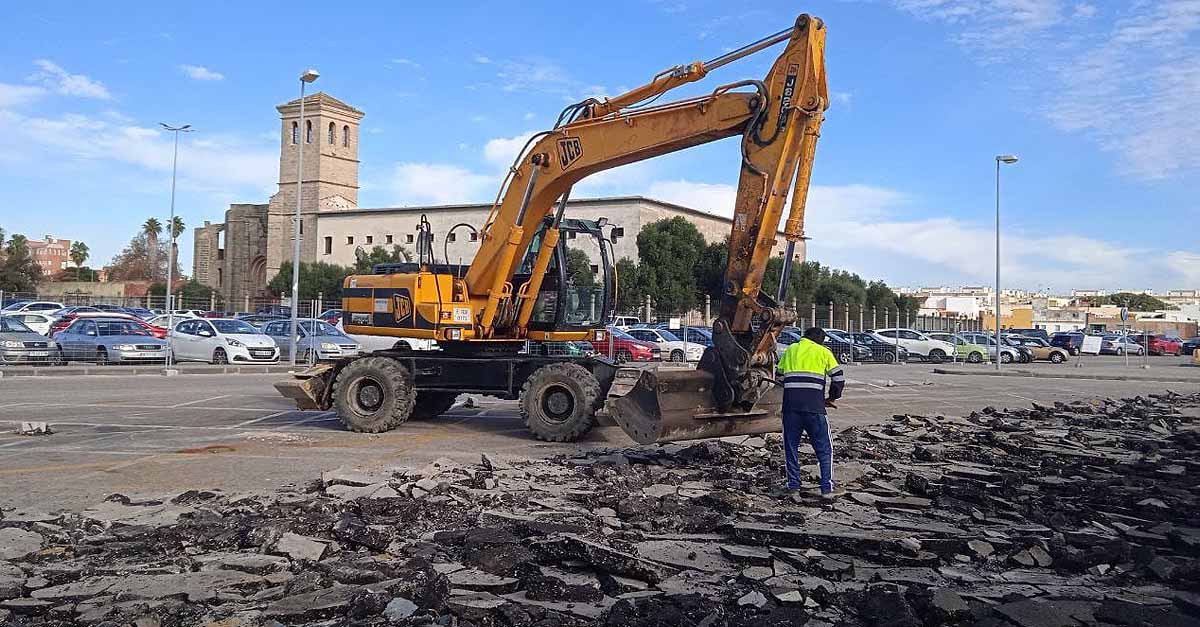 Avanzan las obras de la estación de autobuses de El Puerto