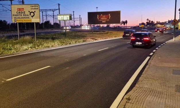 Abierto al tráfico Pozos Dulces tras completarse las labores de asfaltado