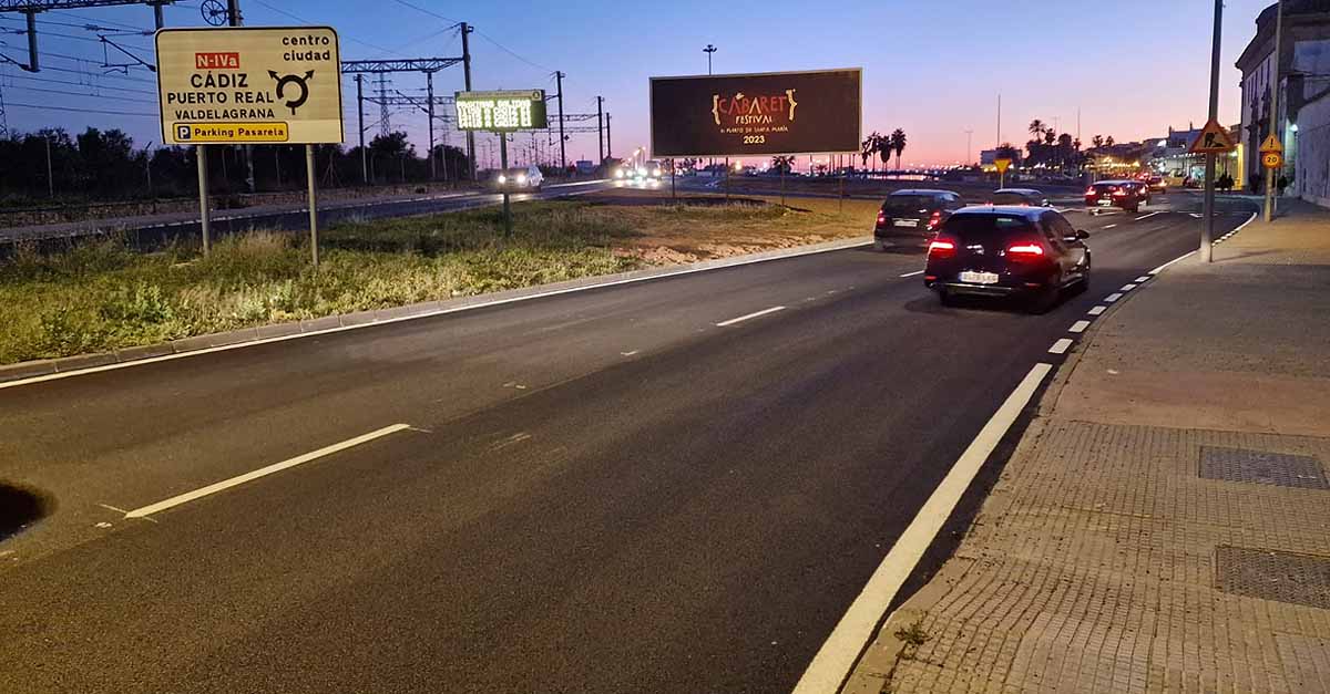 Abierto al tráfico Pozos Dulces tras completarse las labores de asfaltado