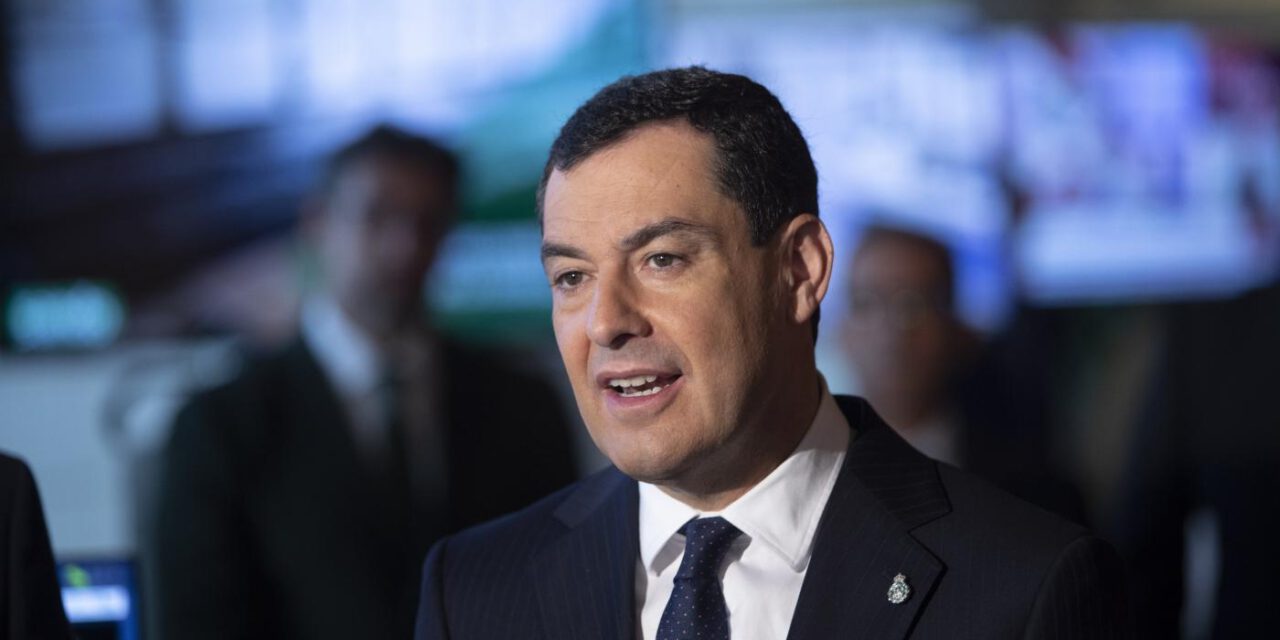 Juanma Moreno descarta una aspiración nacional: "Tengo un compromiso con Andalucía"