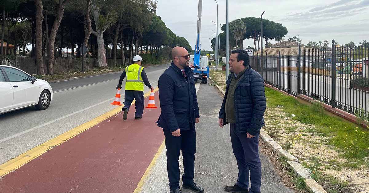 El Puerto continúa renovando con tecnología LED el alumbrado público