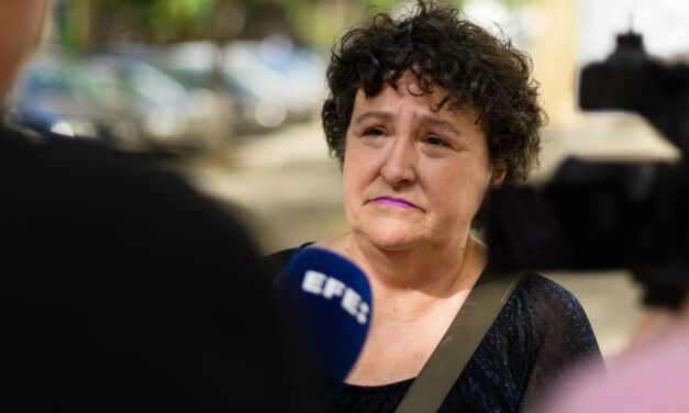 María Salmerón, libre tras cumplir sus nueve meses de prisión