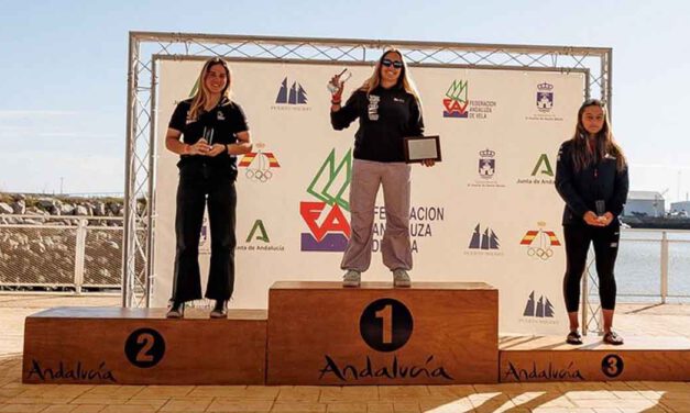 Pilar Lamadrid, campeona de España en la Bahía de Cádiz