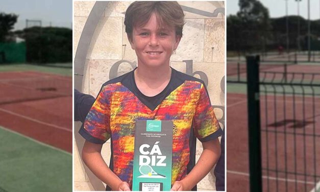 El joven portuense Louis d'Auzac se proclama campeón provincial infantil