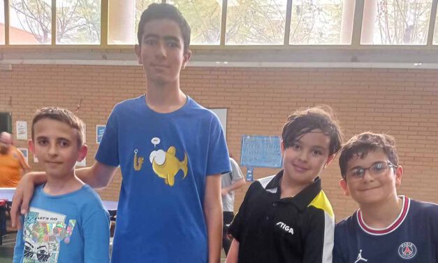 Finalizada la Liga Interna por equipos del C.D. El Puerto Tenis de Mesa