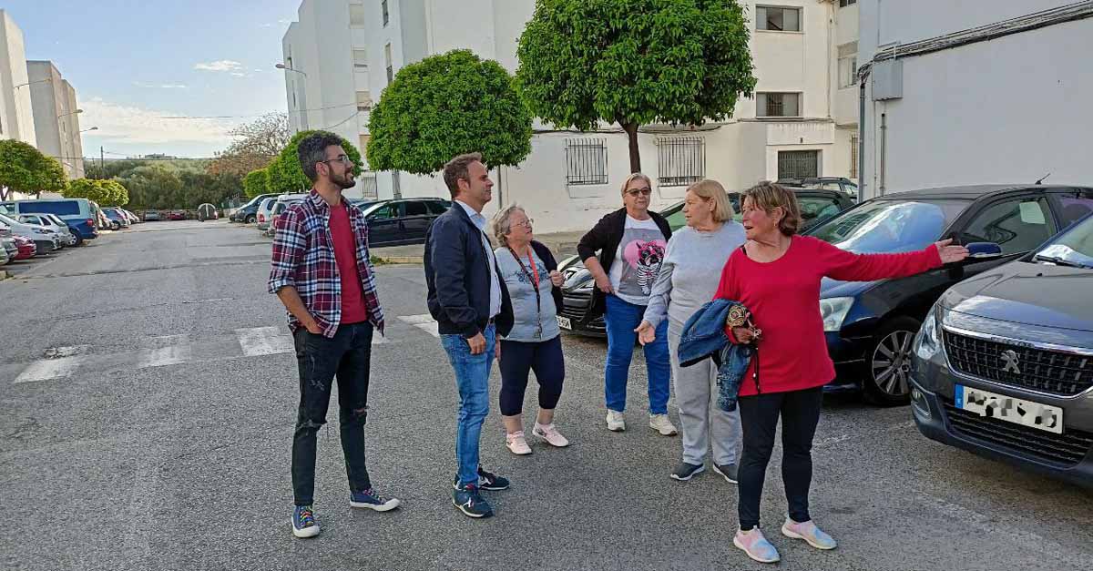 Adelante El Puerto visita la barriada de Sudamérica para conocer sus demandas