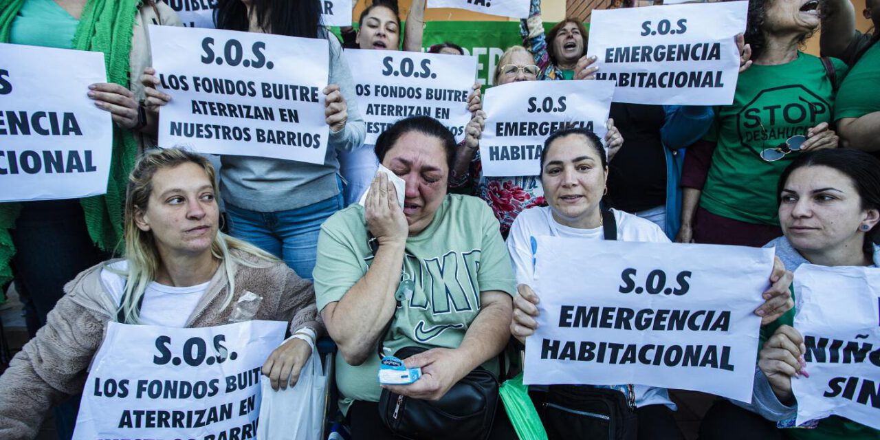 Luisa, con 4 hijos, inicia una huelga de hambre para pedir una vivienda digna en Málaga
