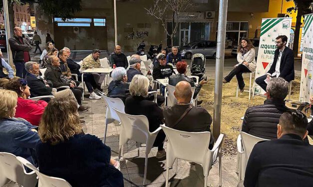 IU anima a debatir sobre el modelo de ciudad que la ciudadanía quiere para El Puerto