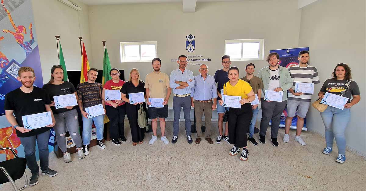 Entregados los diplomas de los ocho cursos online puestos en marcha por Juventud con C&B Consultoría