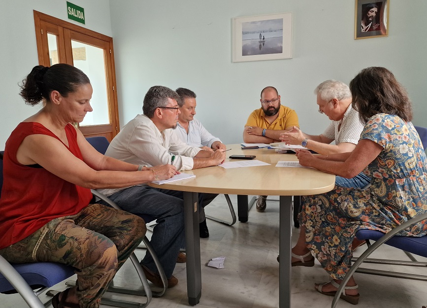 Bello se reúne con el CSIF para anunciarles próximas actuaciones municipales y conocer sus inquietudes