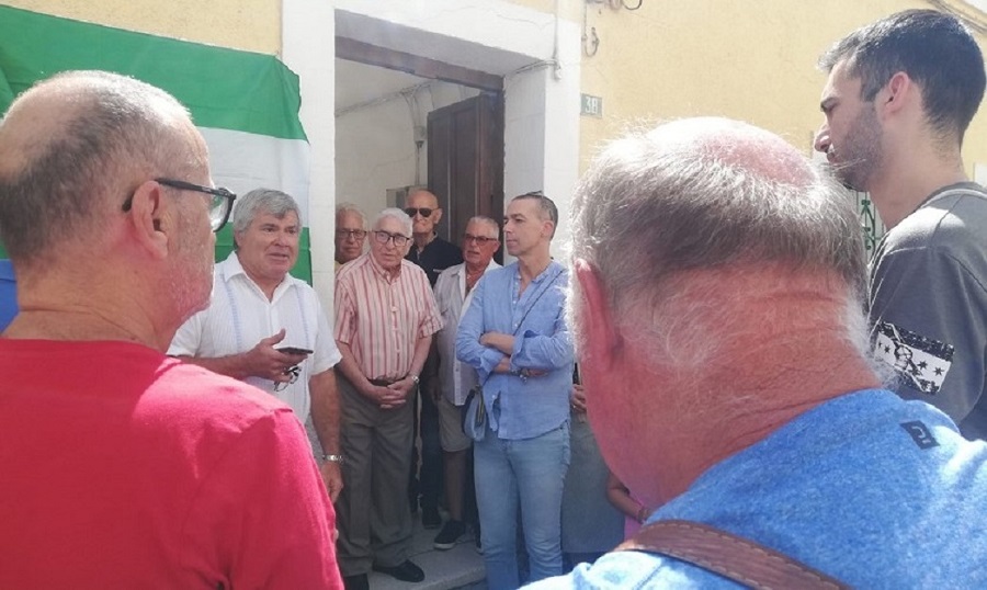 Diego Caraballo disfrutará de su busto en la plaza Juan Gavala desde este martes