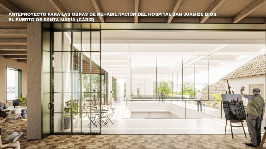 El Puerto aprueba la cofinanciación para ejecutar la primera fase de la rehabilitación del hospital San Juan de Dios