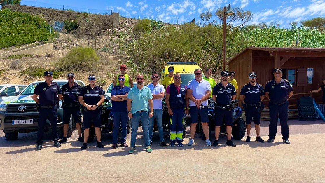 El dispositivo de policía de playa contará con ocho agentes y un subinspector