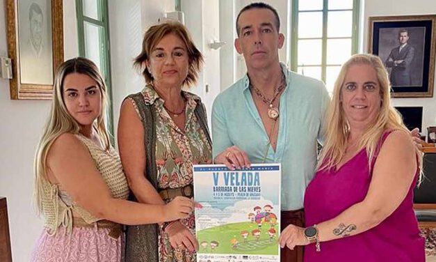 Presentado el cartel de la V Velada Barriada de las Nieves