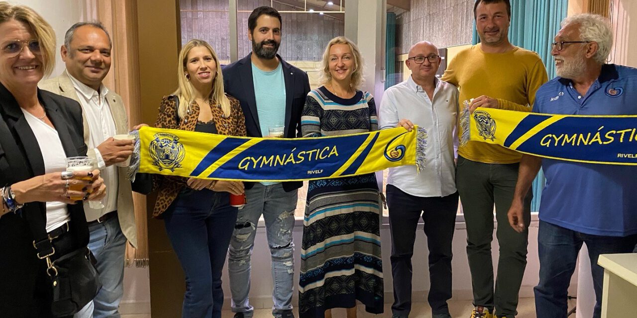 González Nieto asiste a la primera sesión del Club de Empresas que pone en marcha la Gymnástica