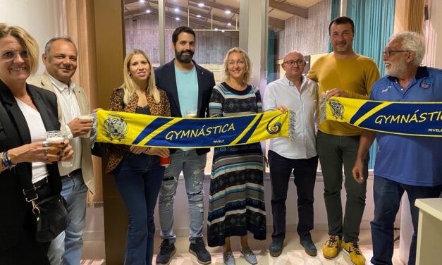 González Nieto asiste a la primera sesión del Club de Empresas que pone en marcha la Gymnástica