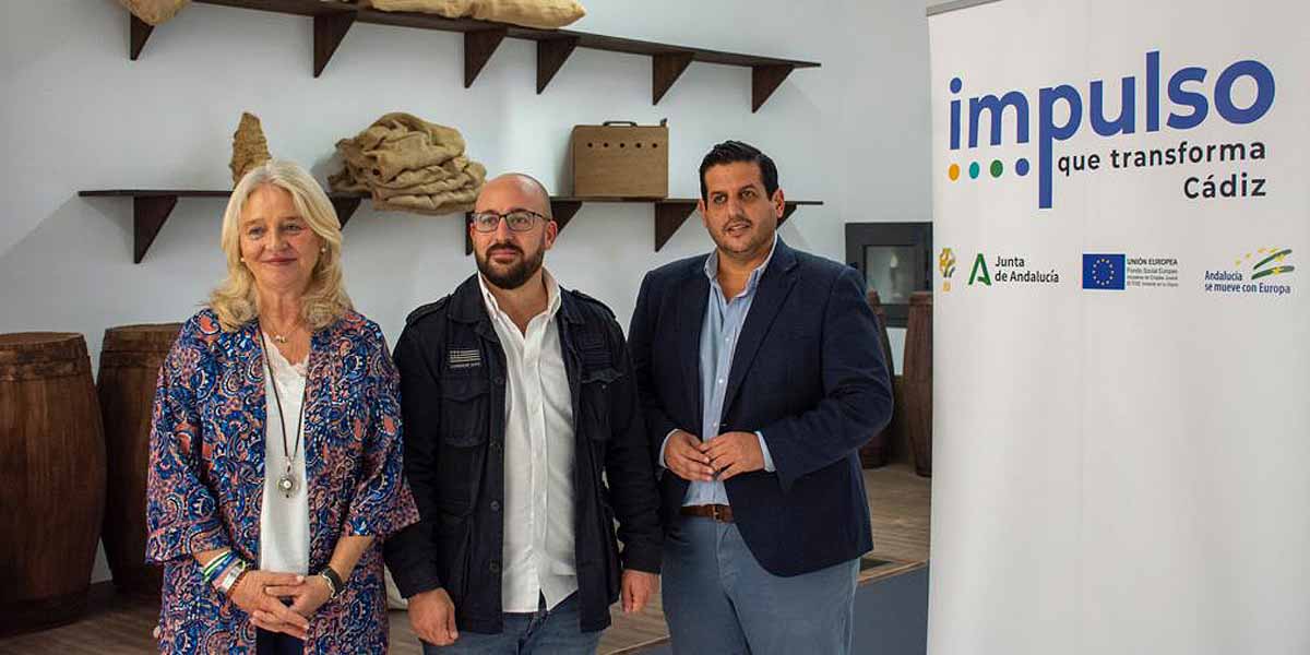 Mercedes Colombo visita la Casa de Cargadores a Indias en El Puerto de Santa María