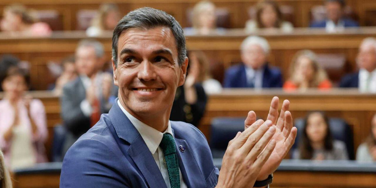 Pedro Sánchez, investido presidente del Gobierno con 179 votos