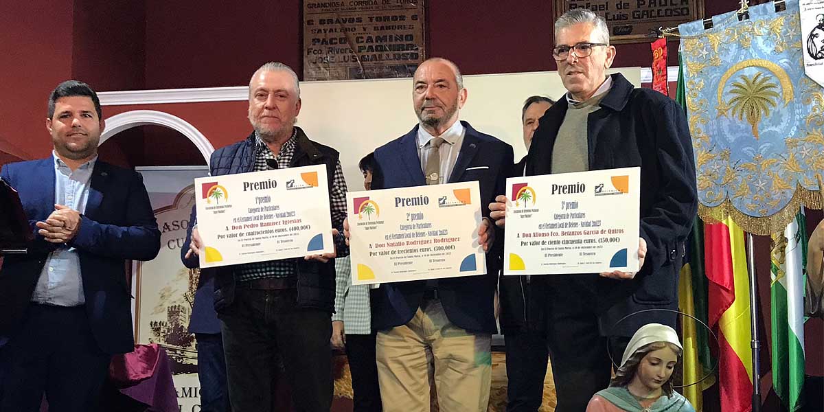 La Asociación de Belenistas Portuense Ángel Martínez entrega sus premios e inaugura el belén