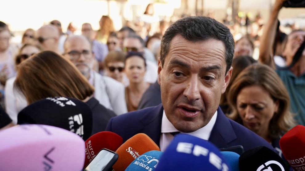 Moreno acusa a Sánchez de abrir la puerta a amnistiar a terroristas, incluidos los de ETA