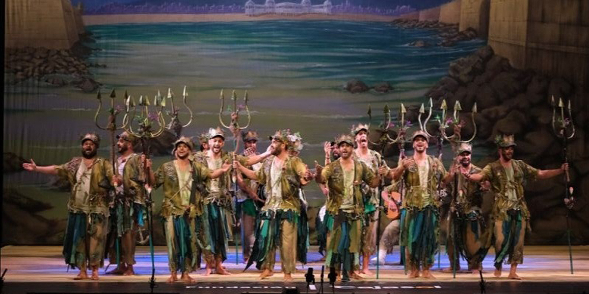La comparsa portuense Agüita Tapá estará en cuartos de final del Concurso de Agrupaciones del Teatro Falla