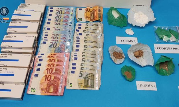 La Policía Nacional desmantela dos puntos de venta de droga en El Puerto