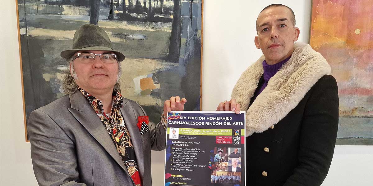 Presentado el cartel de la XIV edición de los Homenajes Carnavalescos Rincón del Arte