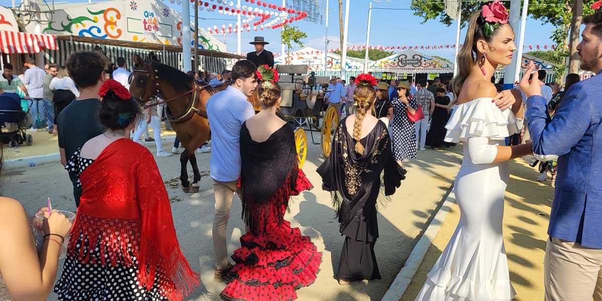 La Feria de El Puerto 2024 cuenta un año más con un punto violeta para prevenir cualquier tipo de agresión en Las Banderas