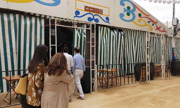 La caseta de CCOO, multada por cobrar la entrada en la Feria de El Puerto