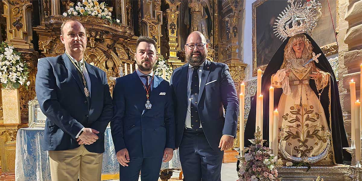 La Hermandad de Nuestro Padre Jesús de Los Afligidos celebra su tercera exaltación a María Santísima del Rosario